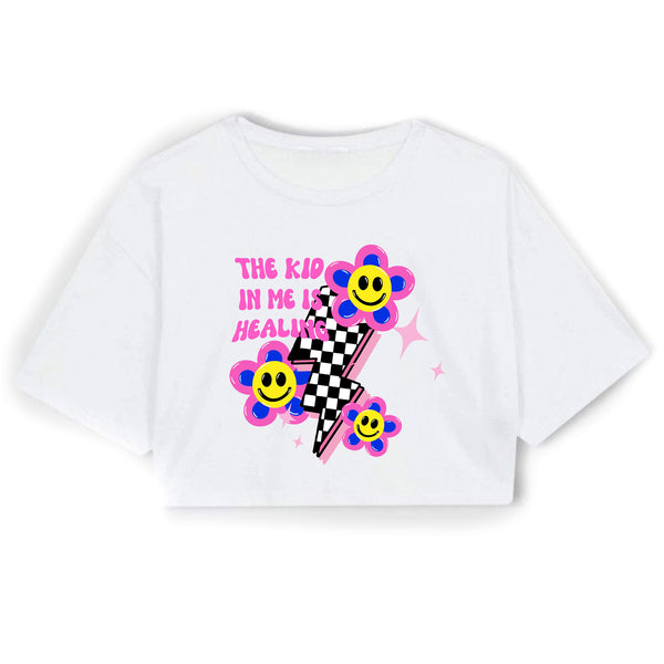 T-shirt : Flower Lightning