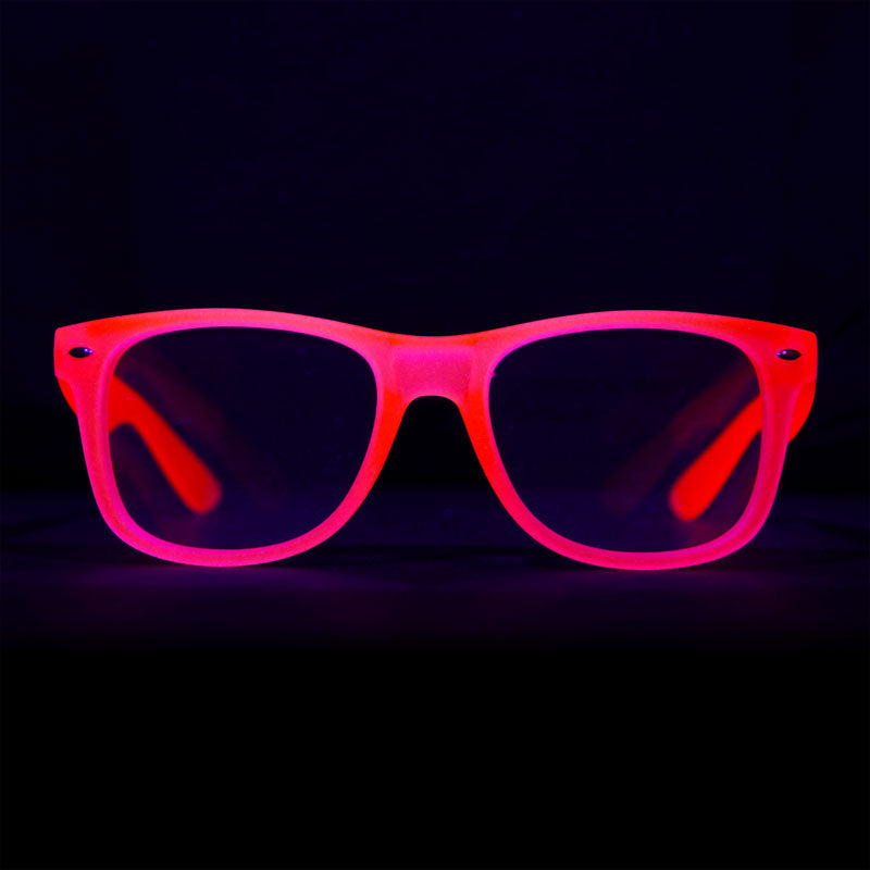UV Reactive Pink Diffraction Glasses