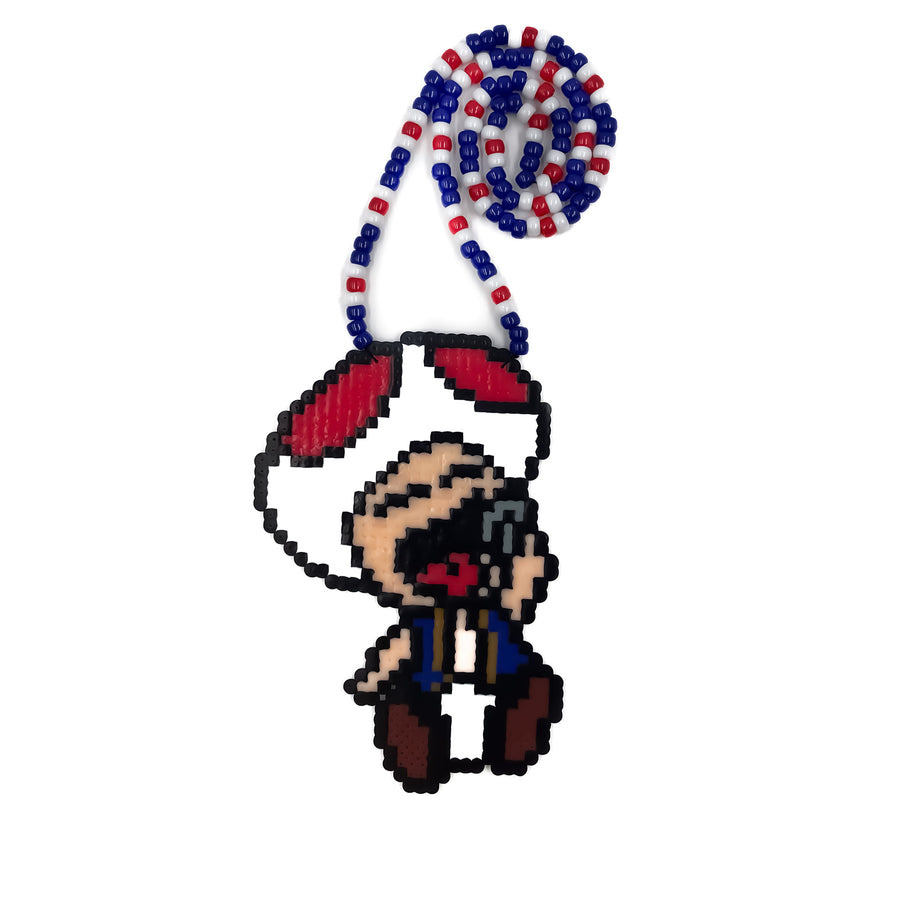 Toad Eating Shroom - (L) Perler