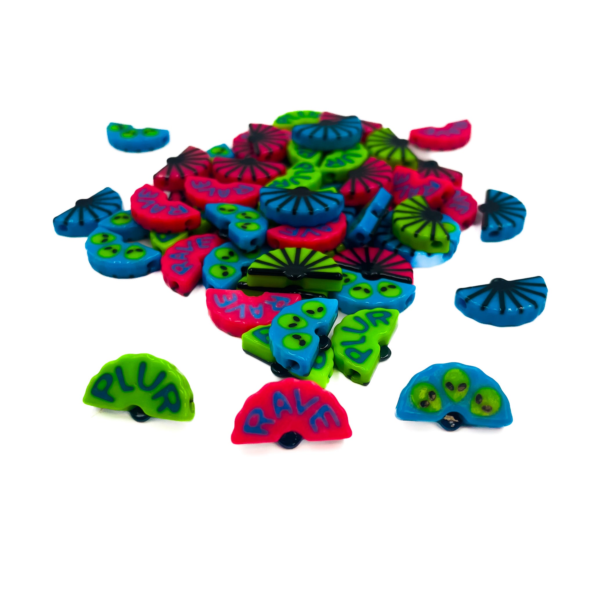 Rave Fan Custom Beads