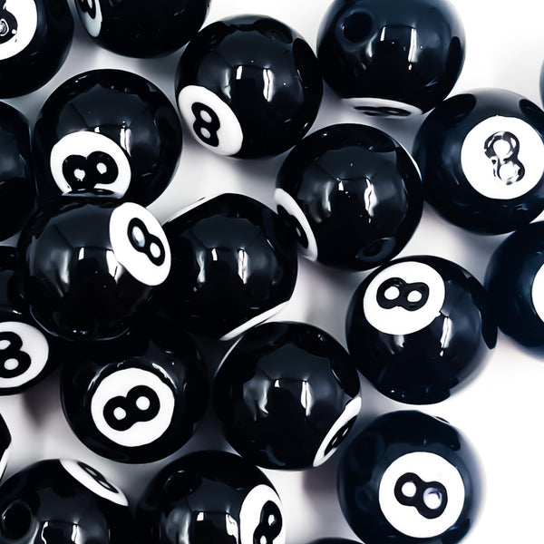 8 Ball Custom Beads