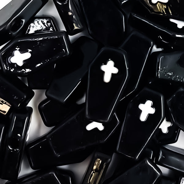 Coffin Custom Beads