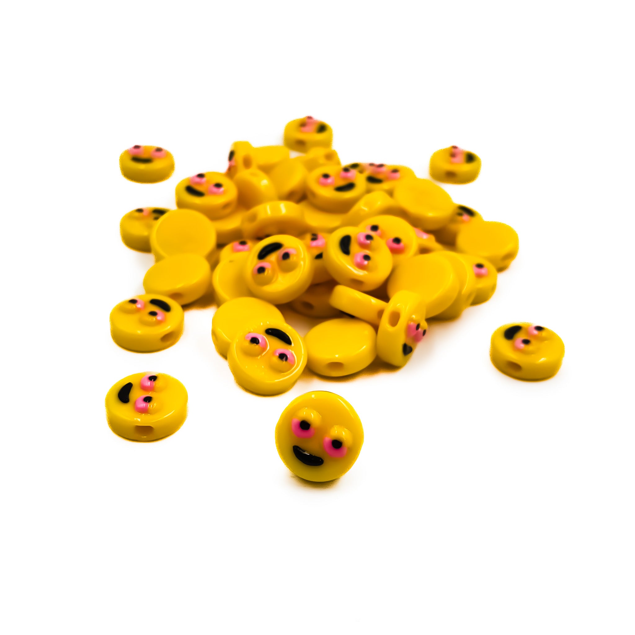 High Emoji Custom Beads