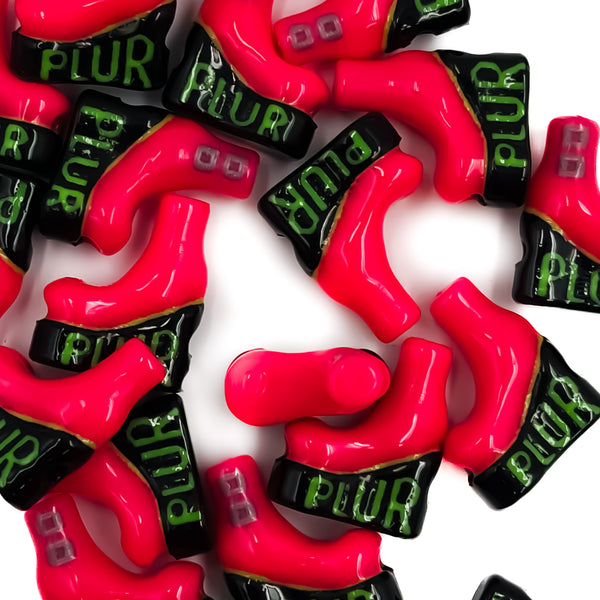 Platform Boots Custom Beads