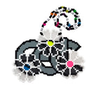 EDC W/ Daisies - (XL) Perler