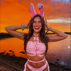 Pink Bunny LED Ears