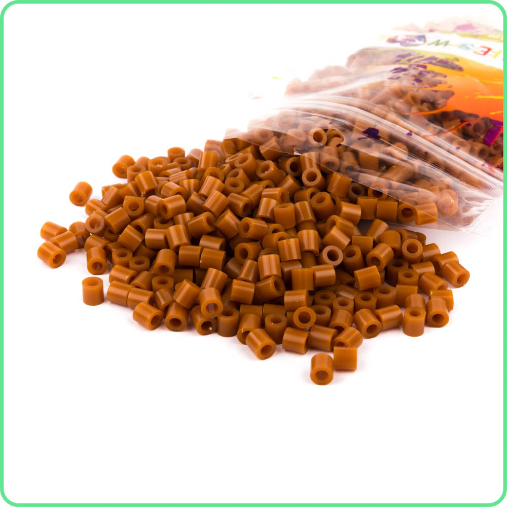 Spray Tan Brown Fuse Beads - 5mm - 1000/Pack