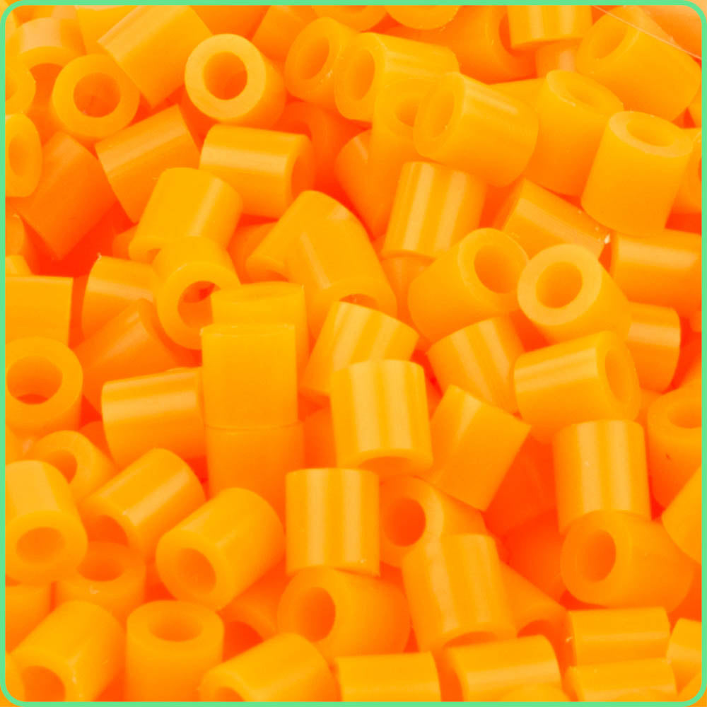 Neon Orange Fuse Beads - 5mm - 1000/Pack