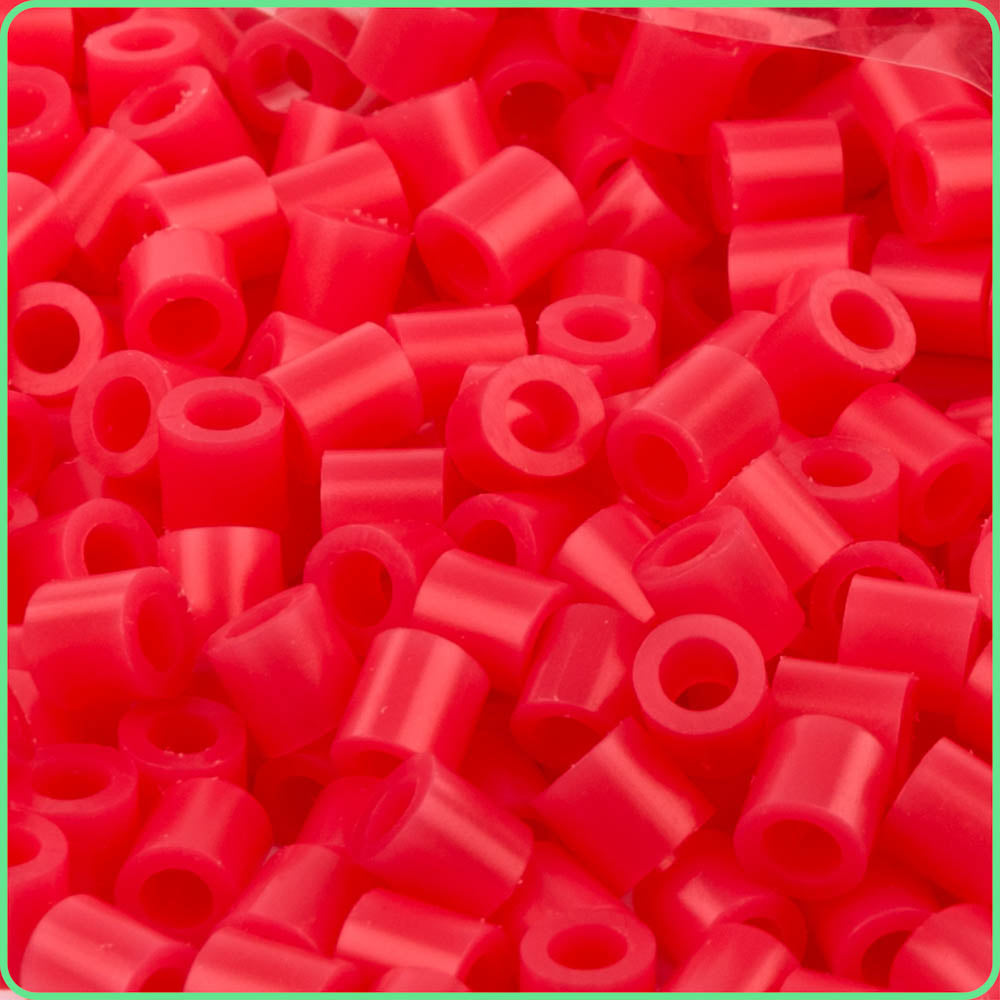 DIY Red Fuse Beads For Perlers - Melty And Iron Beads - 5mm