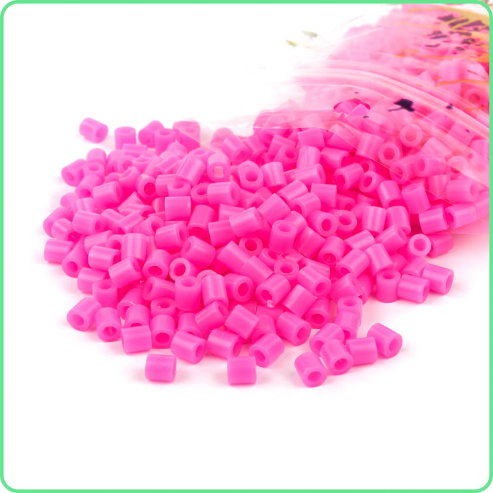 DIY Pink Fuse Beads For Perlers - Melty And Iron Beads - 5mm – Kandies World