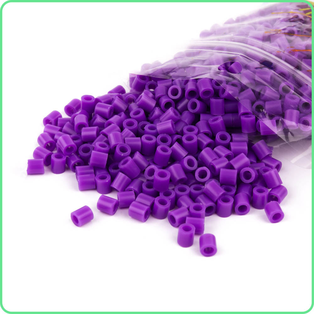 DIY Purple Fuse Beads For Perlers - Melty And Iron Beads - 5mm