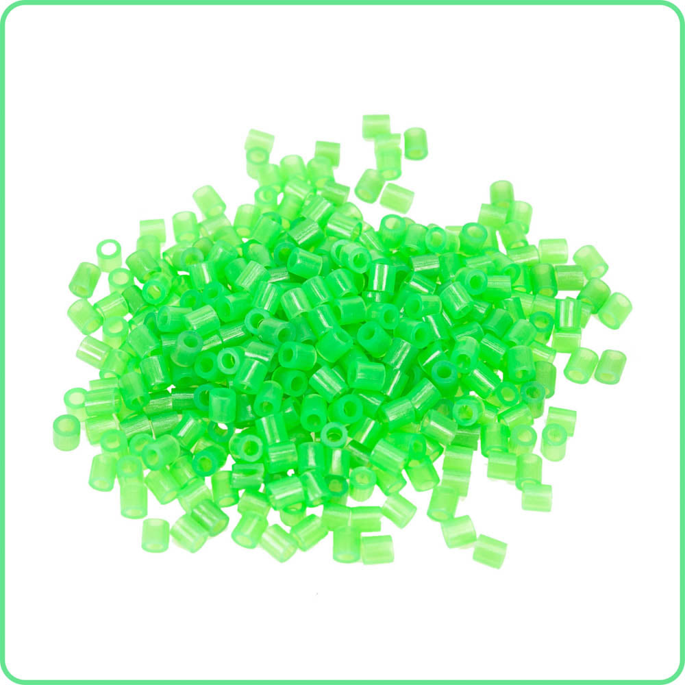 Green Glow-In-The-Dark Fuse Beads - 5mm - 1000/Pack