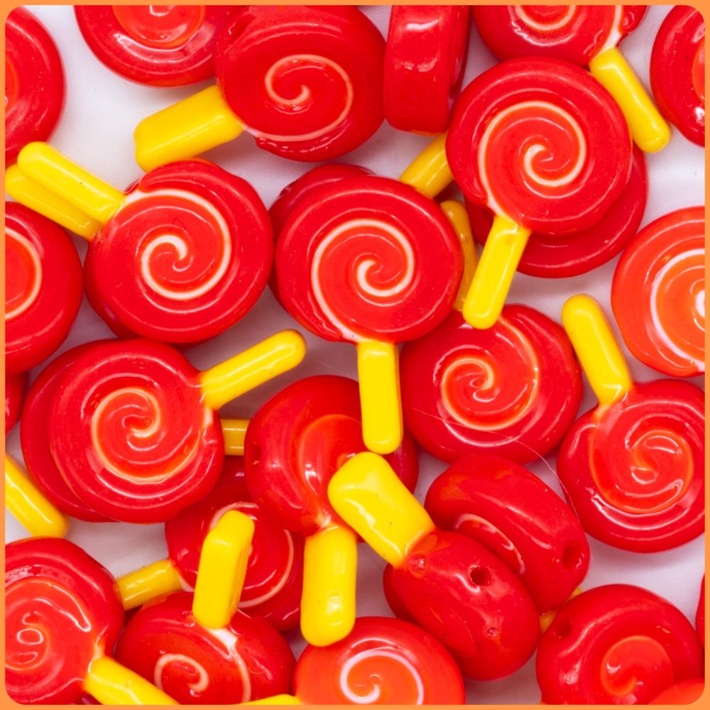 Lollipop Custom Beads