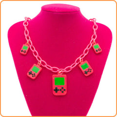 Game Boy Kandi Necklace