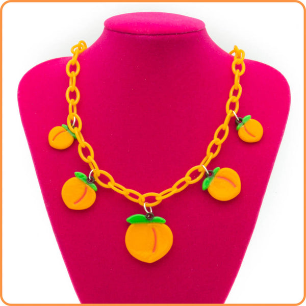 Peach Necklace