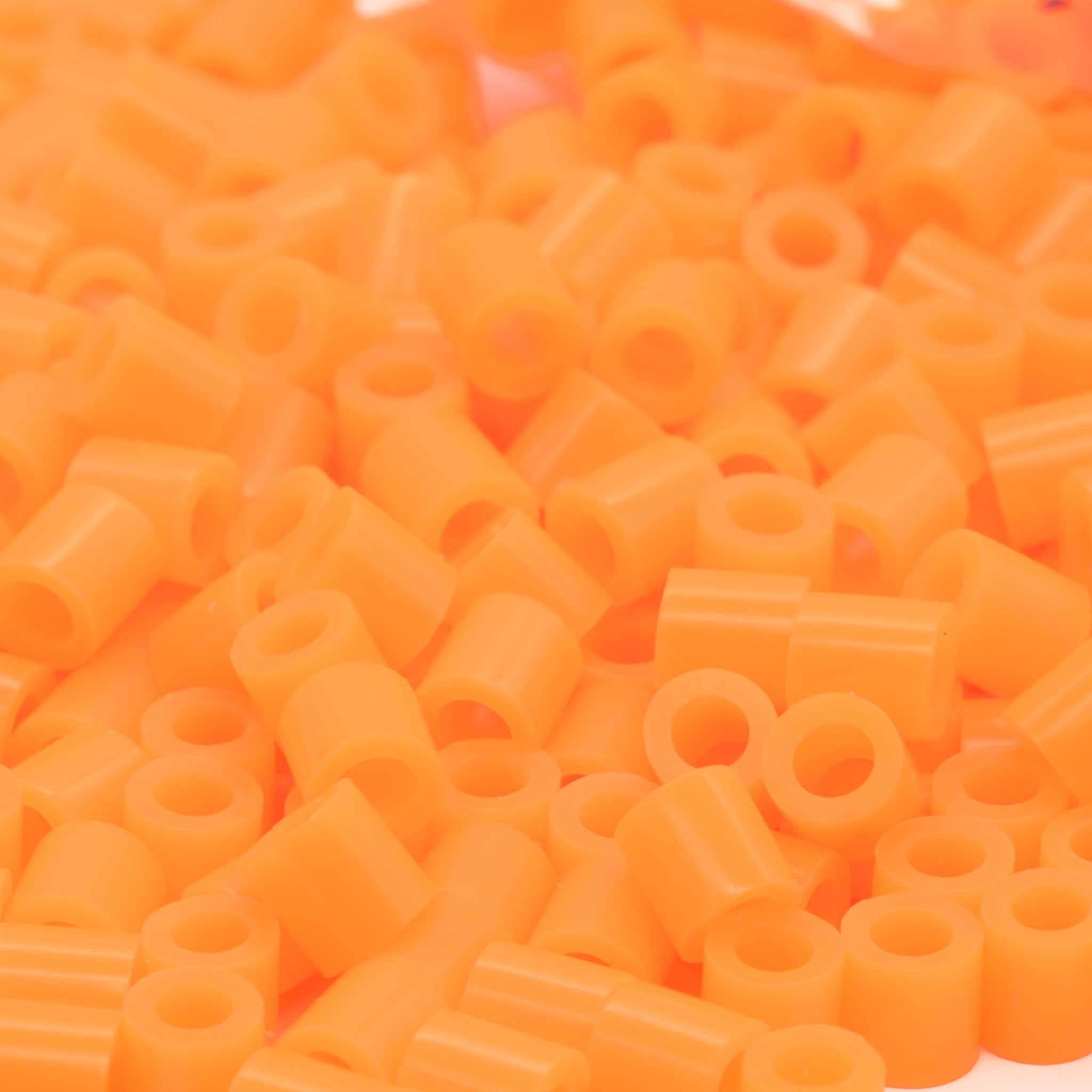 Neon Orange Fuse Beads - 5mm - 1000/Pack