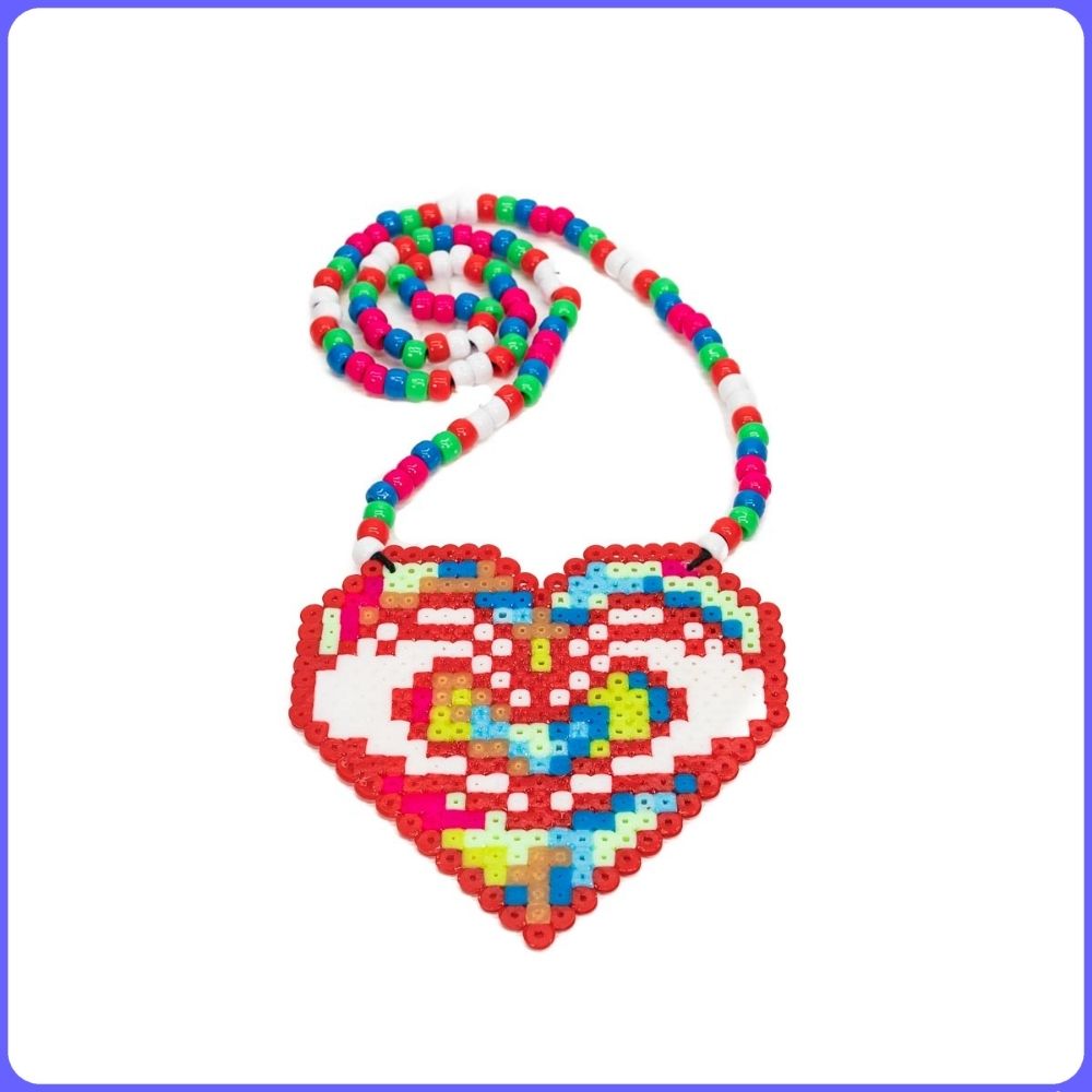 KW HEART (M) Perler
