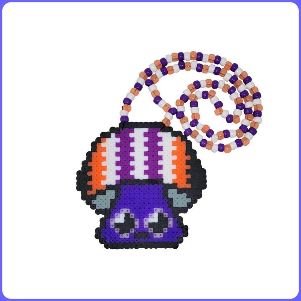 Magic Mushroom - (L) Perler