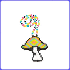 Trippy Mushroom - (M) Perler