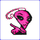 ROGER SMITH FROM AMERICAN DAD - (XL) Perler