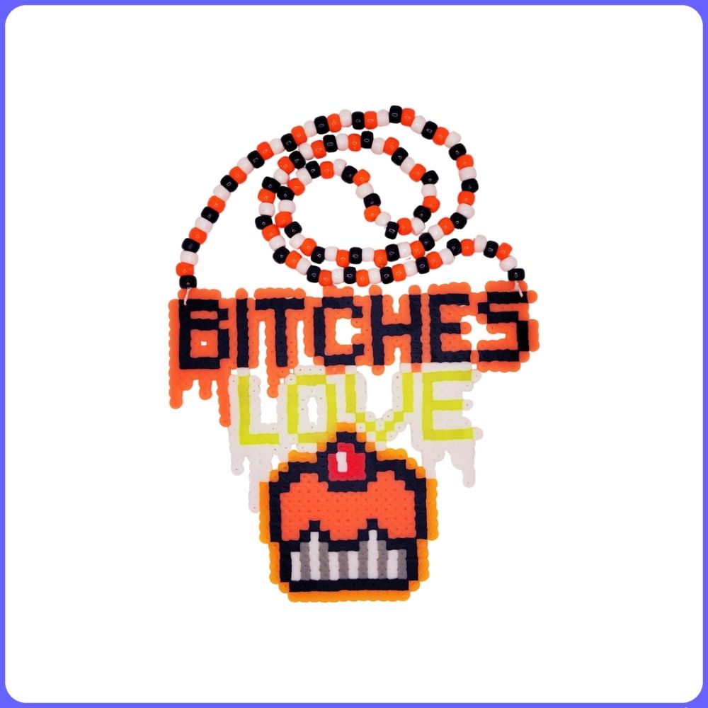 Bitches Love Cake - (L) Perler