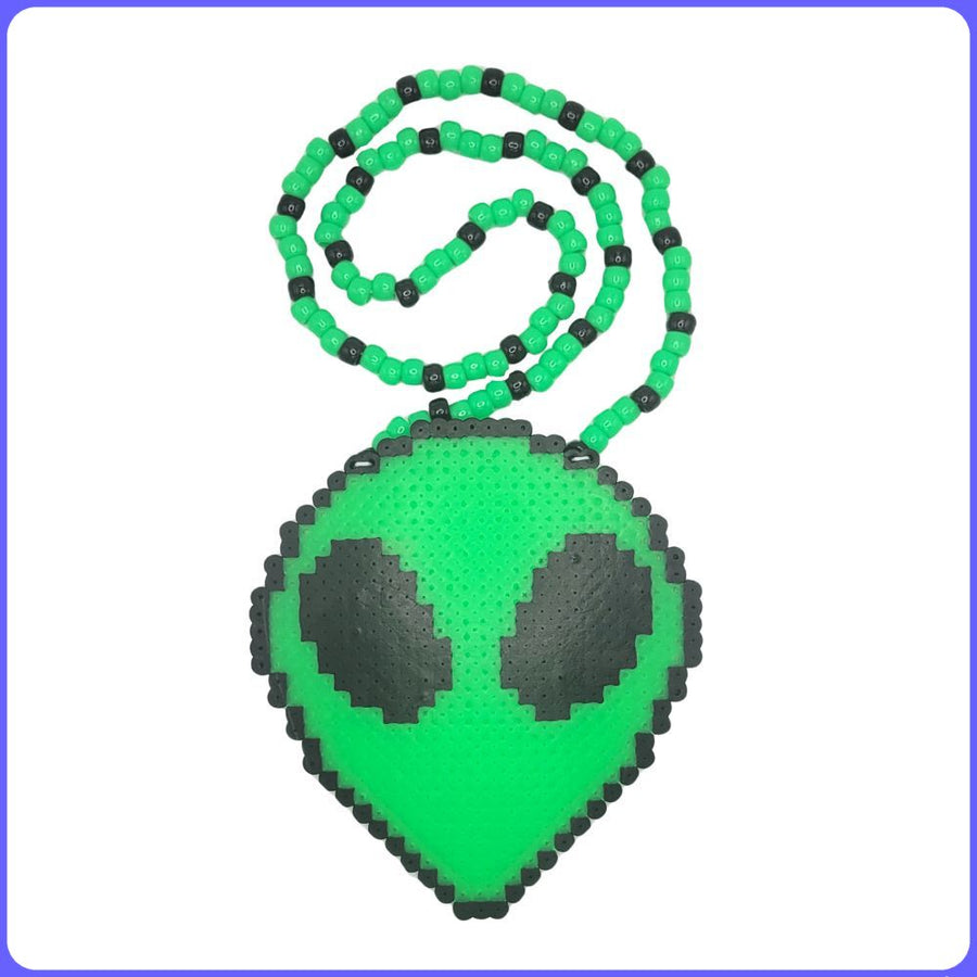 Alien Head - (L) Perler