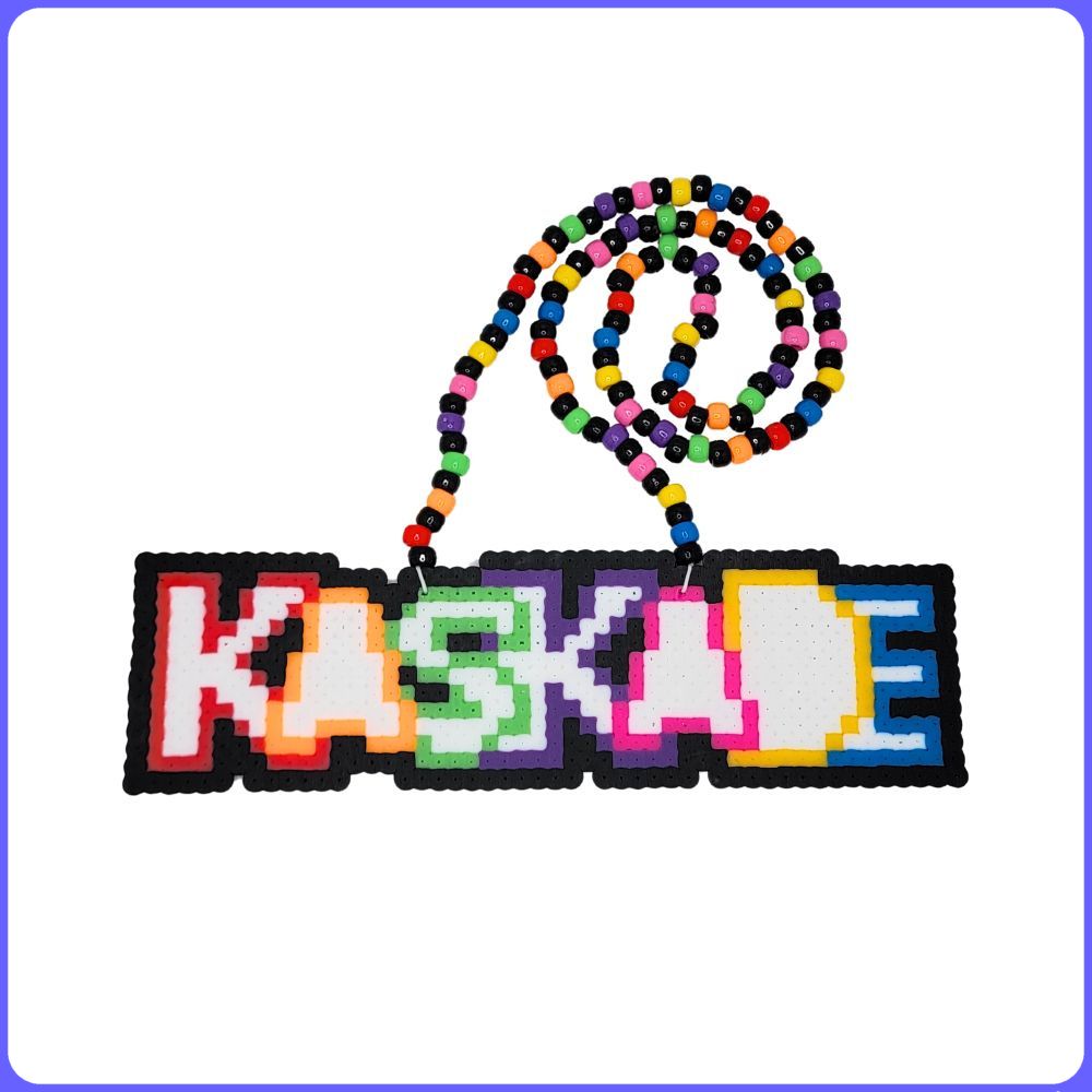 Buy Kandi Gear - Kandi Necklaces, Beaded Perler Necklace, For Raves,  Festivals Online at desertcartCyprus