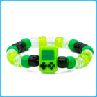 Green Handheld Kandi Ring & Bracelet - 2/Pack