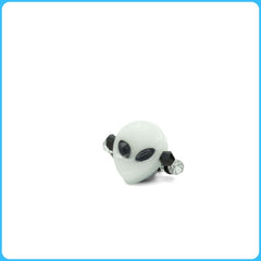 Glow-In-The-Dark Alien Kandi Ring