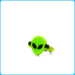 Green Alien Kandi Ring