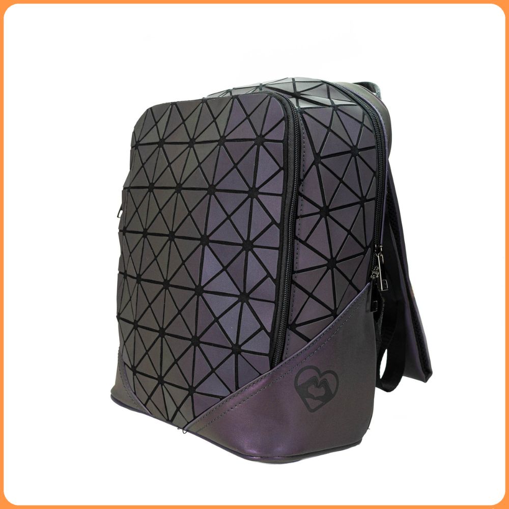 Reflective Backpack | Festival Holographic Backpack | Rave Backpack ...
