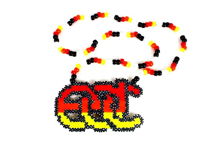 EDC Rave (M) Perler Art Neclackce