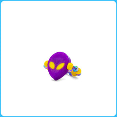 Purple Alien Kandi Ring
