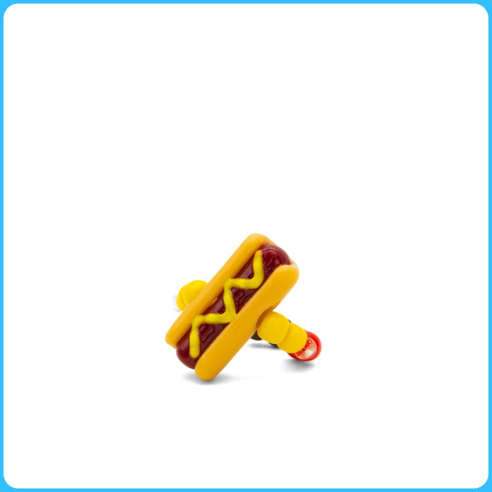 Hot Dog Kandi Ring