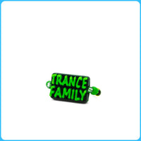 Green Trance Unity Kandi Ring