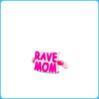 Pink Rave Mom Kandi Ring