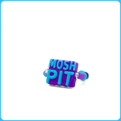 Purple Mosh Pit Kandi Ring