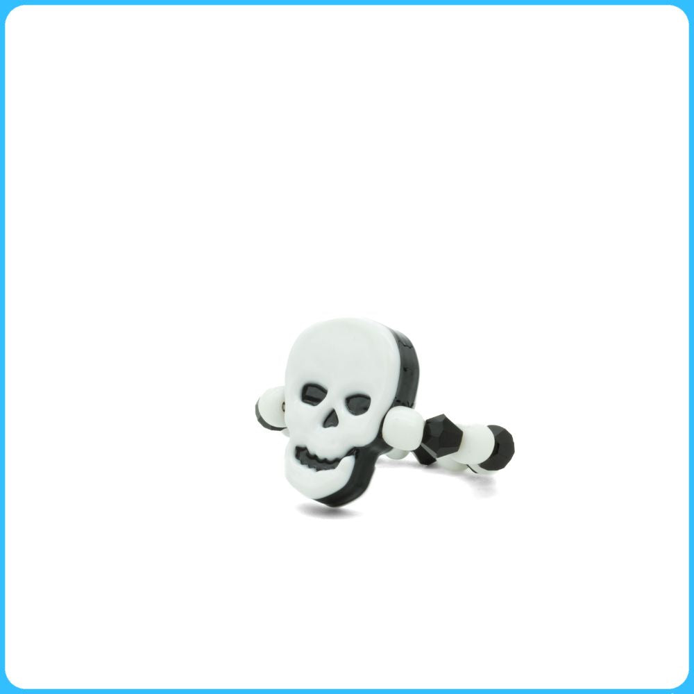 Skeleton Head Kandi Ring