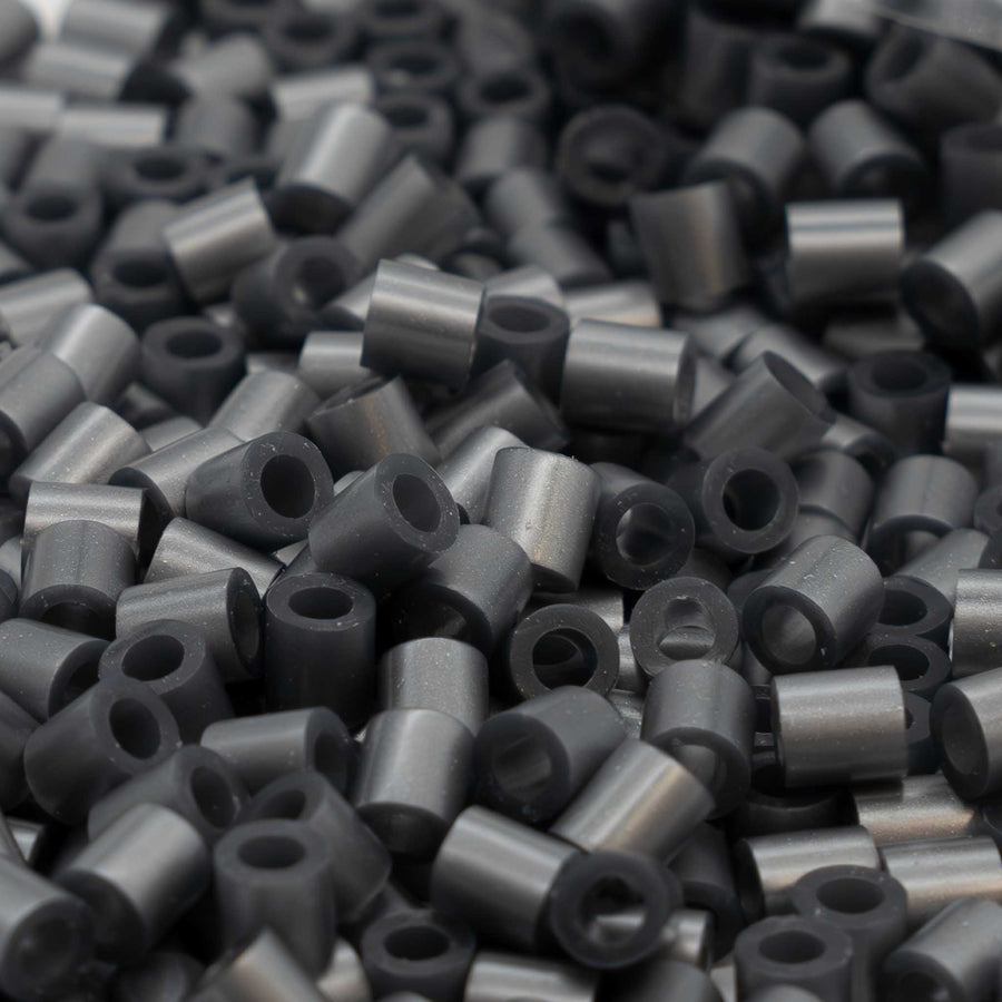 Shiny Silver Grey Fuse Beads - 5mm - 1000/Pack