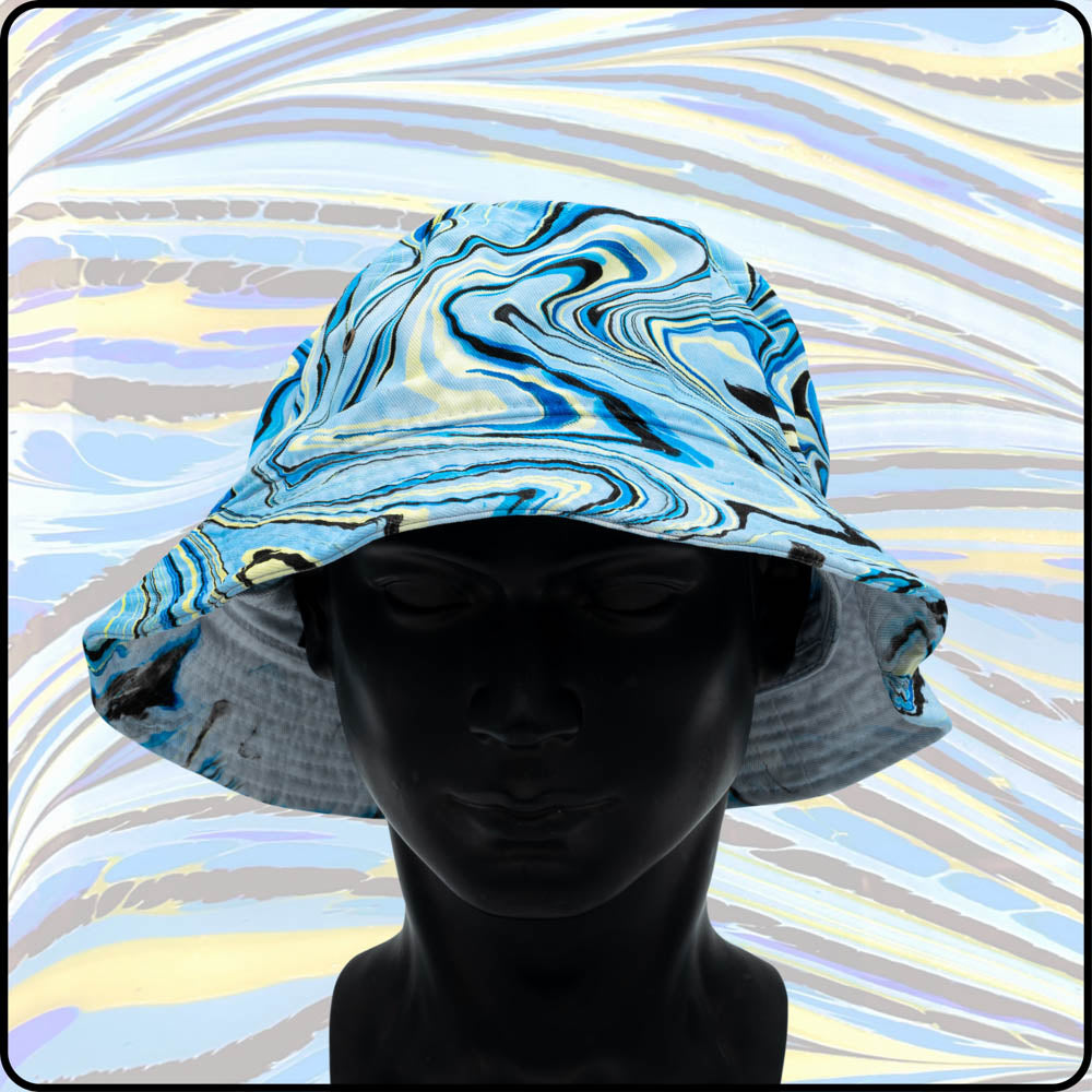 Beach Please UV Hydro-Dipped Bucket Hat
