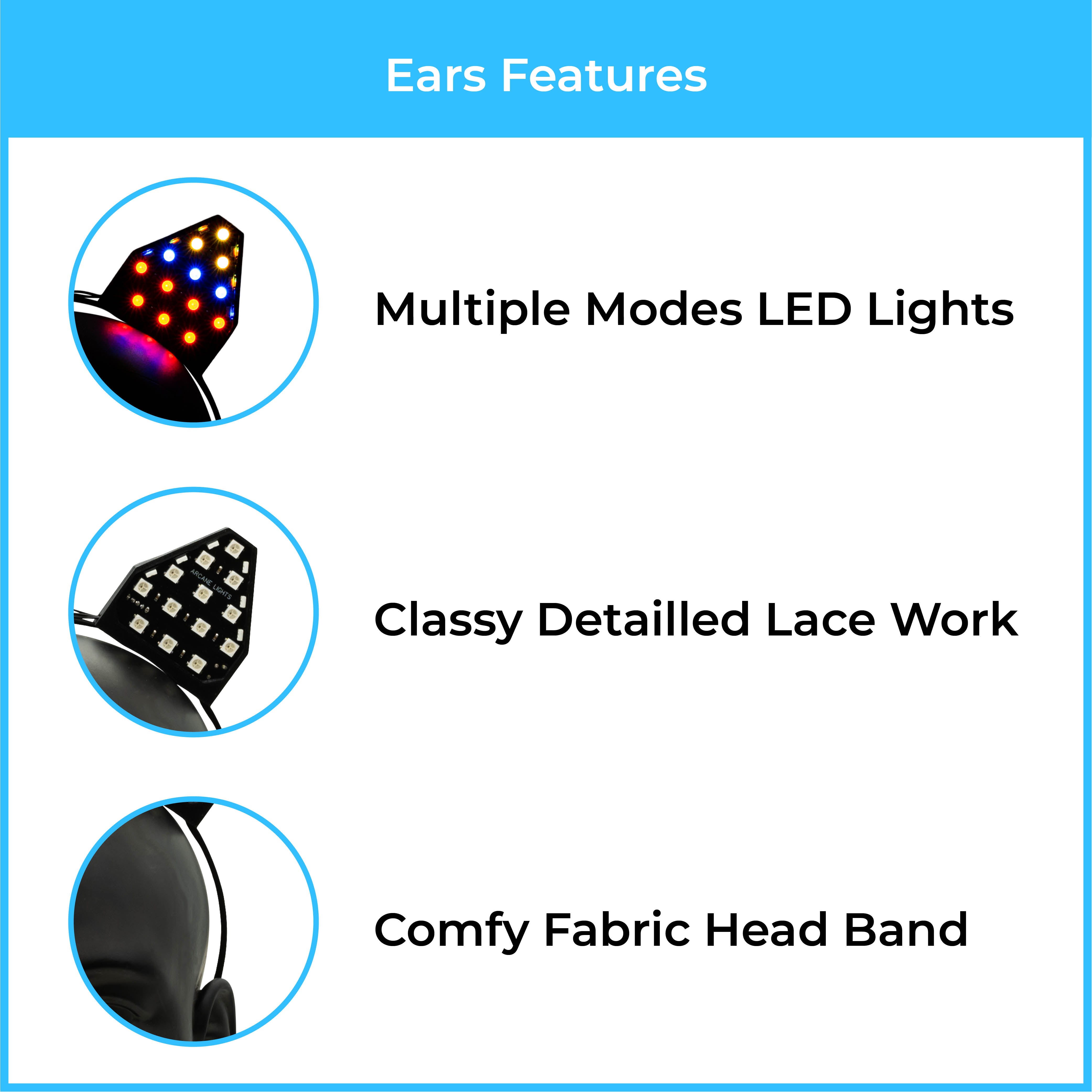 LED Festival Accessories & Glow Rave Gear | Kandies World