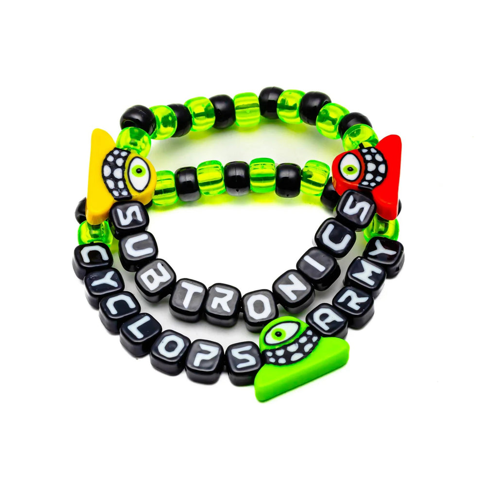 Subtronics & Cyclops Army Kandi Bracelet Combo – Subtronics x Kandies World