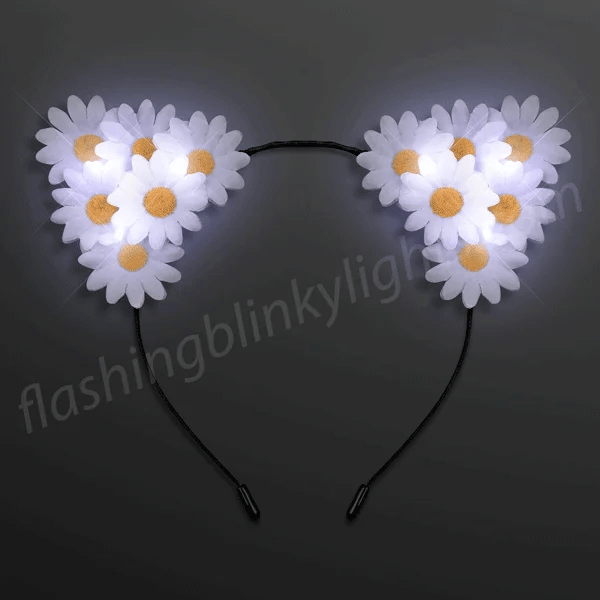 LED Ears - Daisy Flower