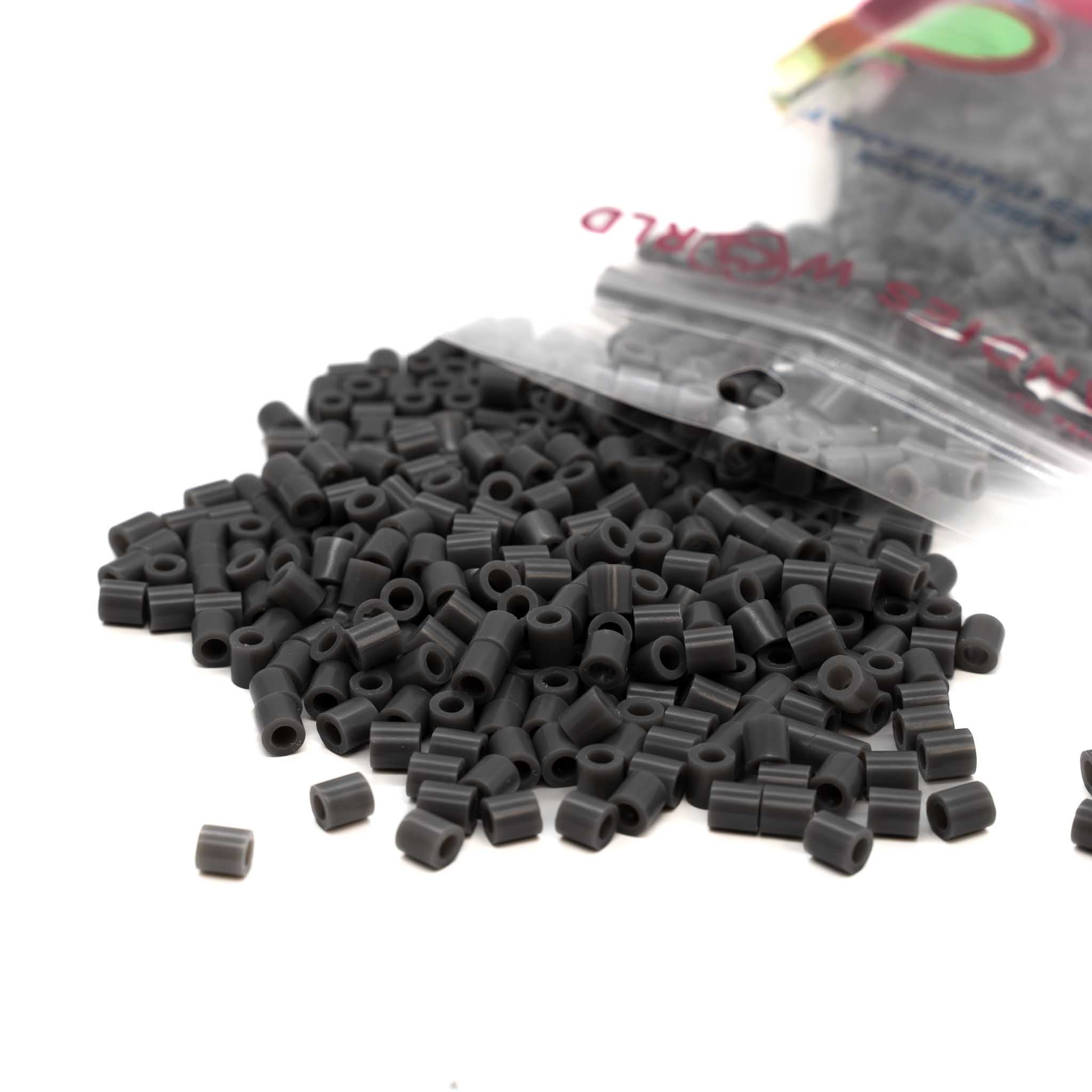 Dark Grey Fuse Beads - 5mm - 1000/Pack