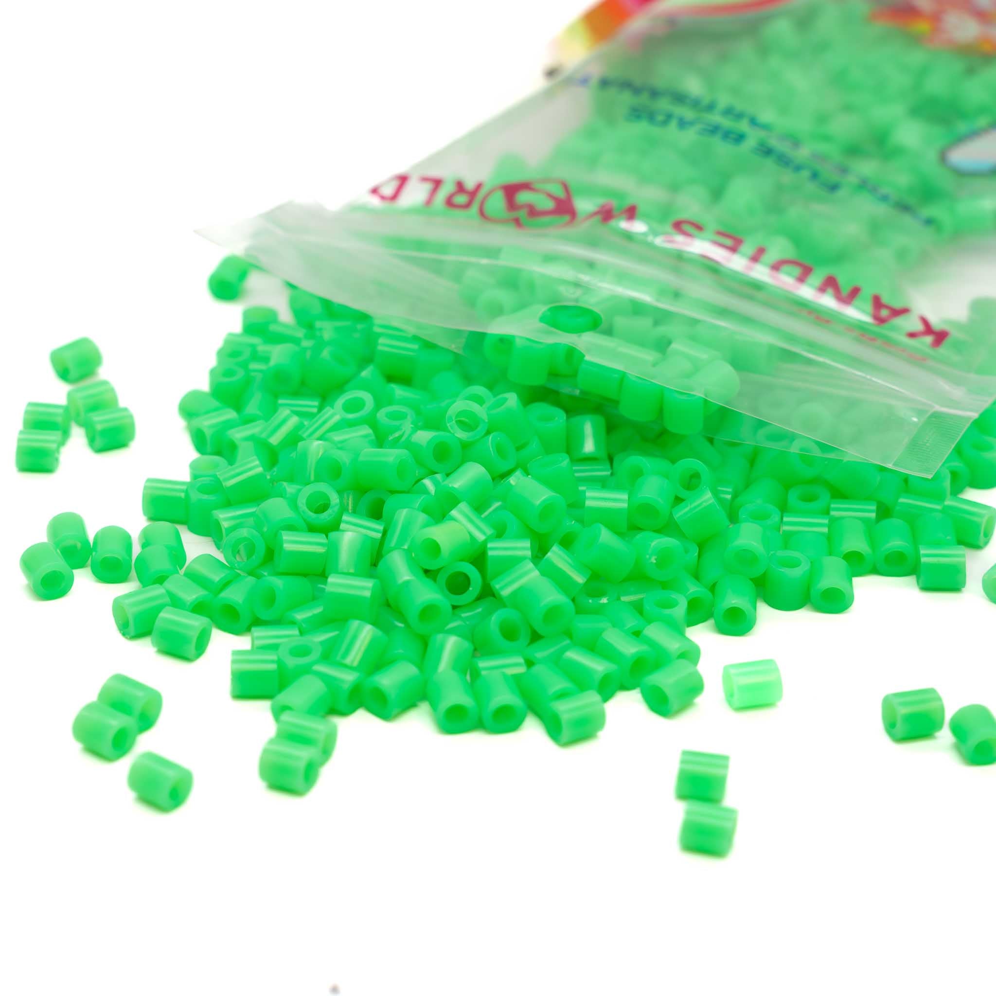 Neon Green Fuse Beads - 5mm - 1000/Pack