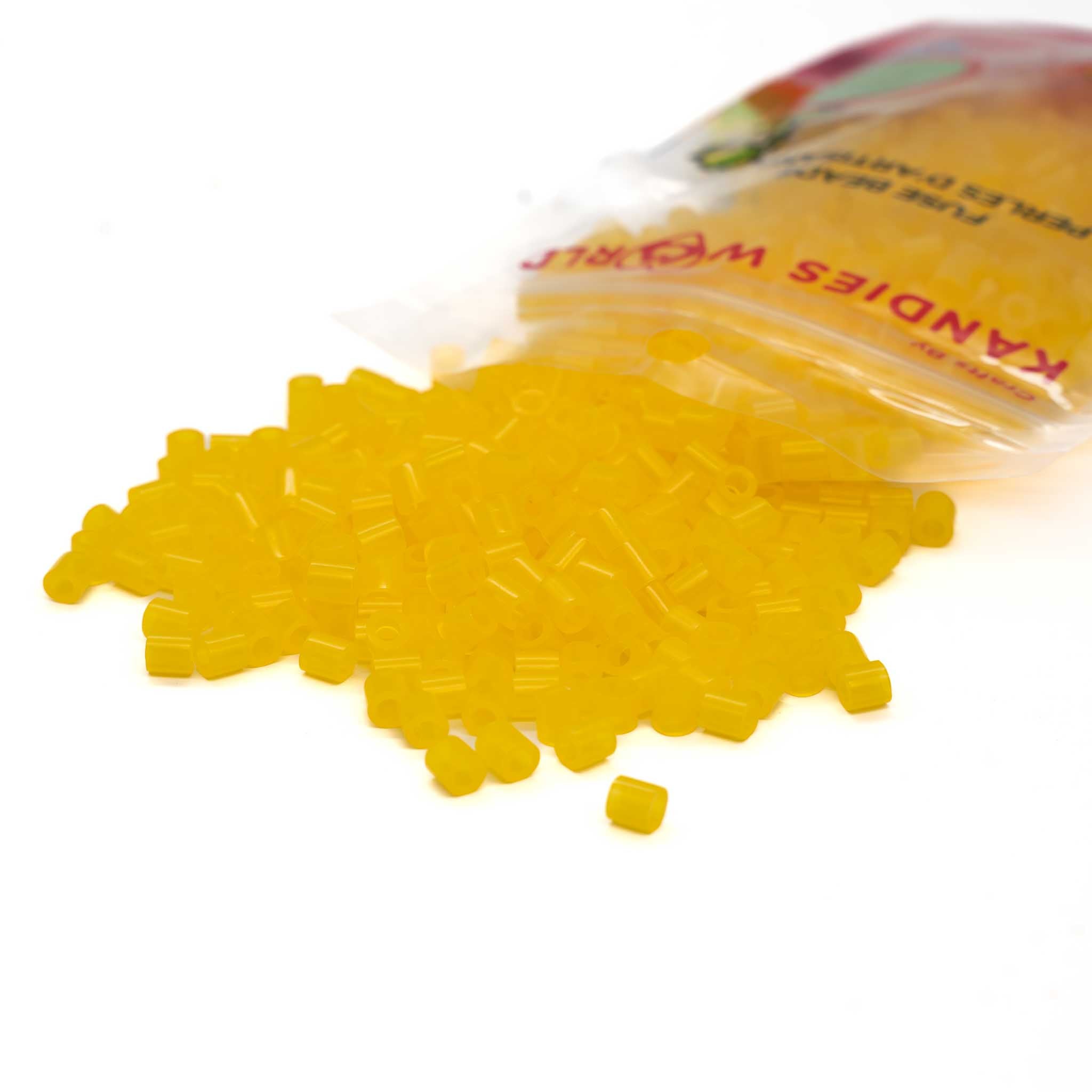 Translucent Bumblebee Yellow Fuse Beads - 5mm - 1000/Pack