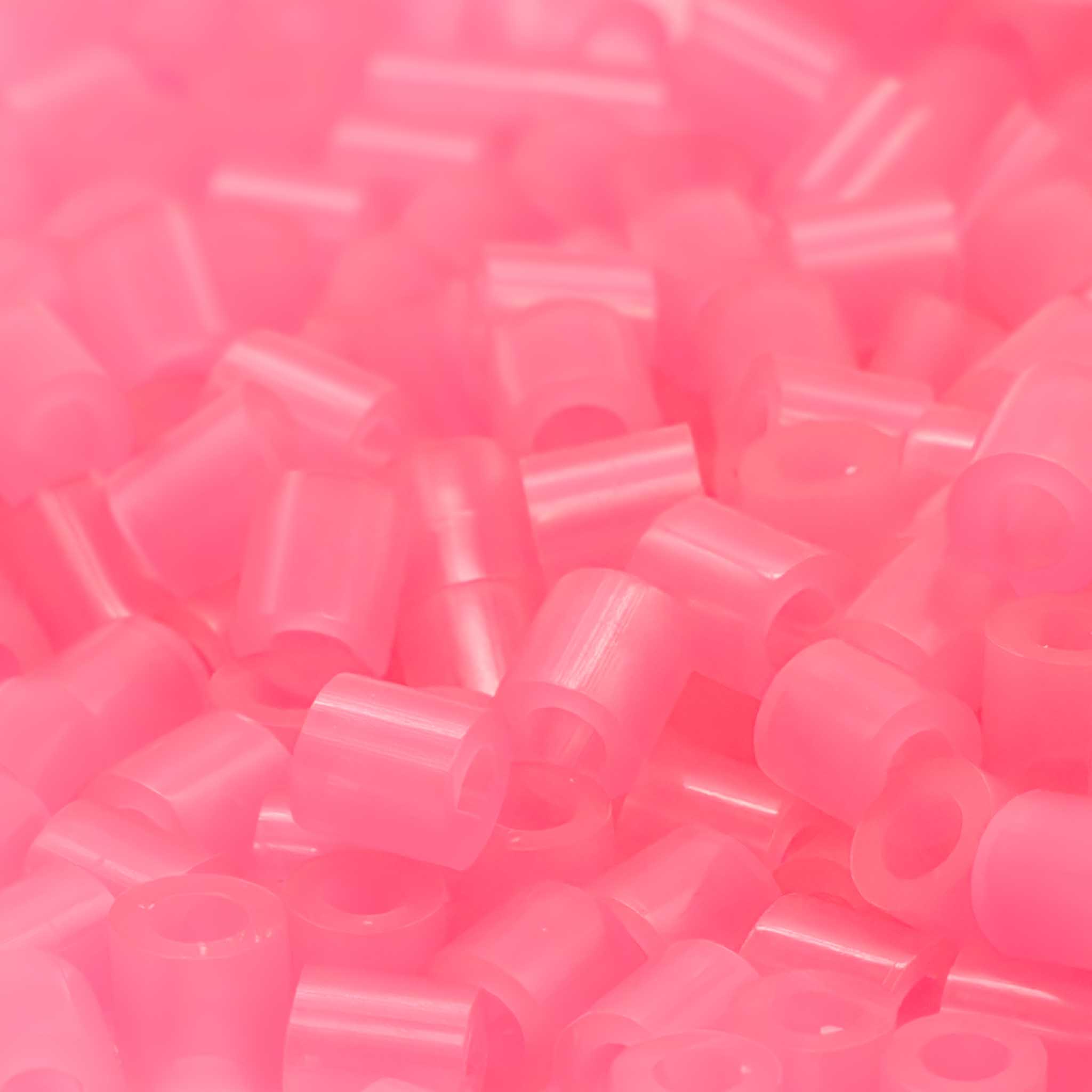 Translucent Neon Pink Fuse Beads - 5mm - 1000/Pack