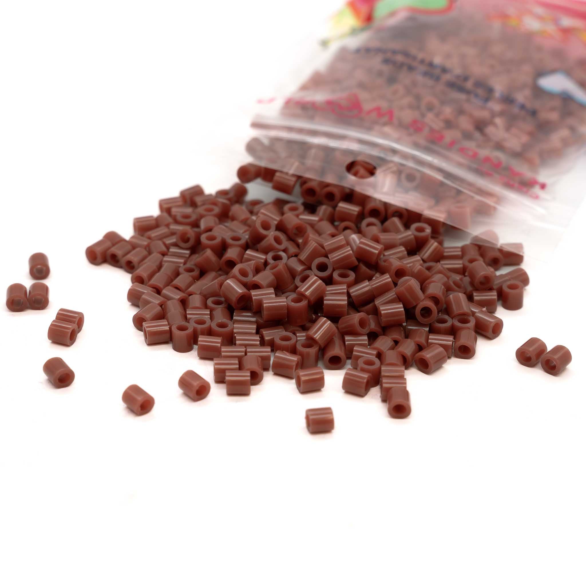 Brown Russet Fuse Beads - 5mm - 1000/Pack