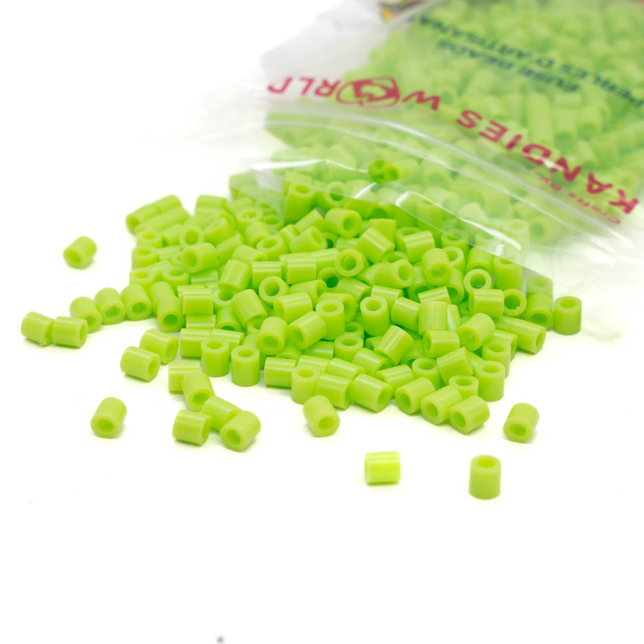 Lime Green Fuse Beads - 5mm - 1000/Pack