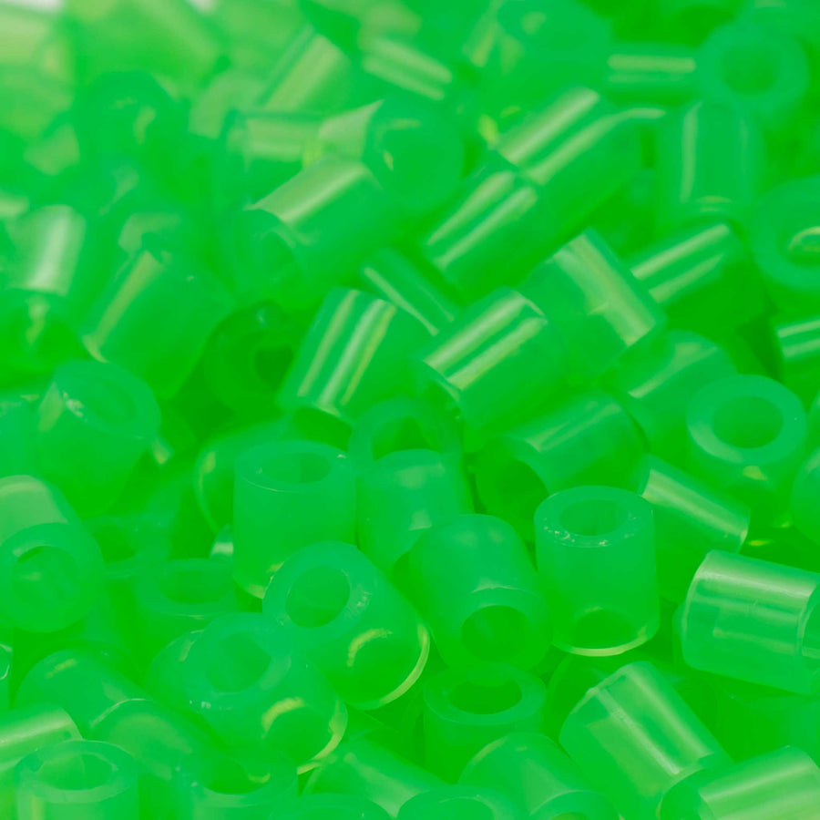 Translucent Lime Green Fuse Beads - 5mm - 1000/Pack